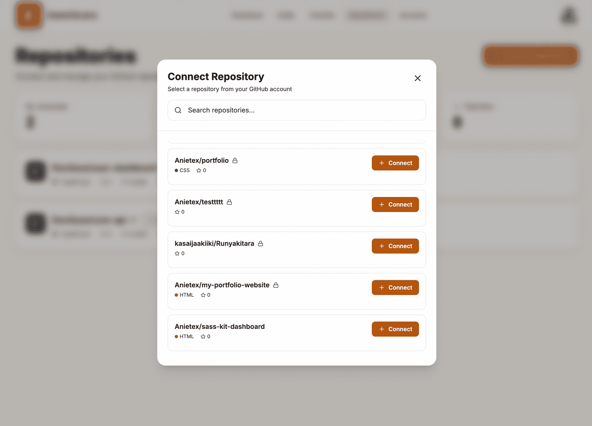 Repo Selection